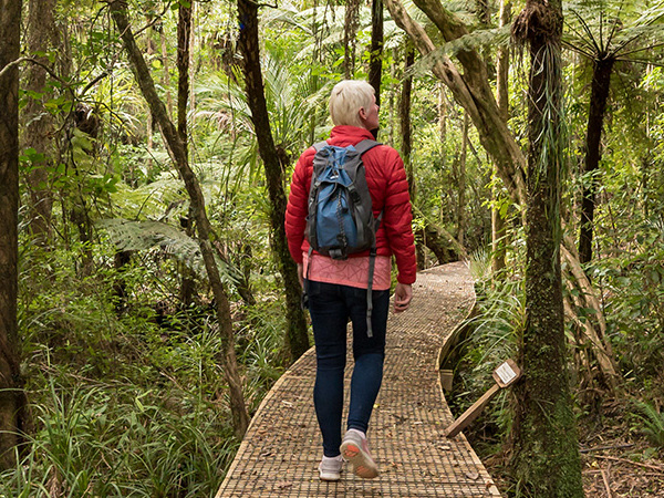 People doing the eco walk